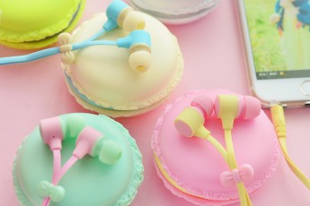 Наушники в стиле Macarons - Отличный подарок детям!